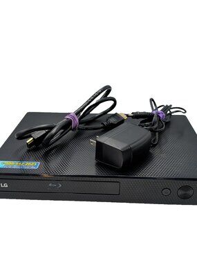 LG BP350 1080p Network Blu-ray DVD Player HDMI Cable USB Streaming No Remote